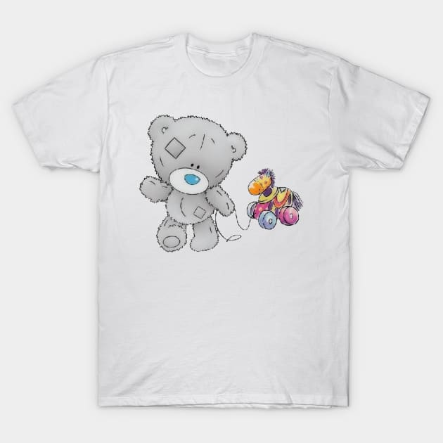 Teddy Bear No.2 T-Shirt by longford